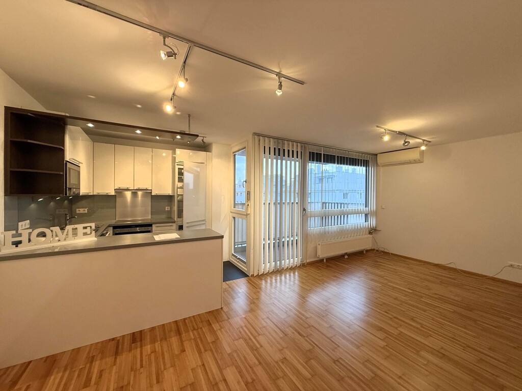 Wohn-/Essküche, klimatisiert/Deckenleuchten