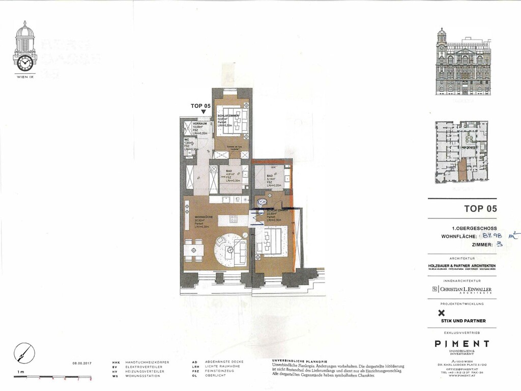 Wohnungtsplan Internet