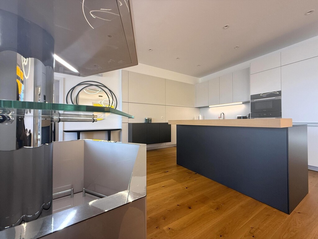 Living, Luxusküche von Bulthaup mit Miele-Geräte