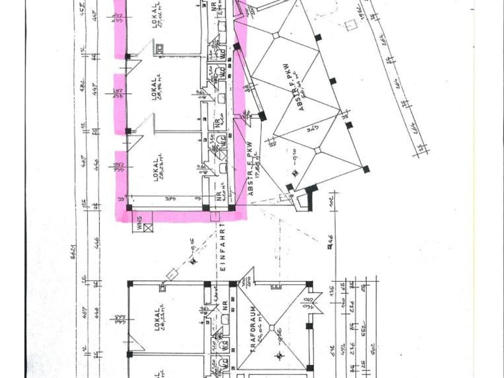 Plan Geschäftslokal