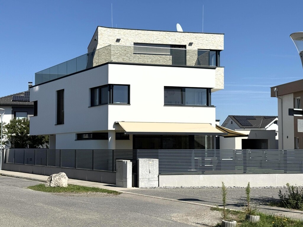 Aussenansicht/Villa in Stahlbetonbauweise