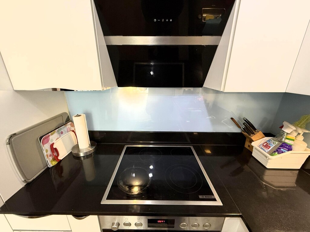 Wohnzimmer/Küchendetail