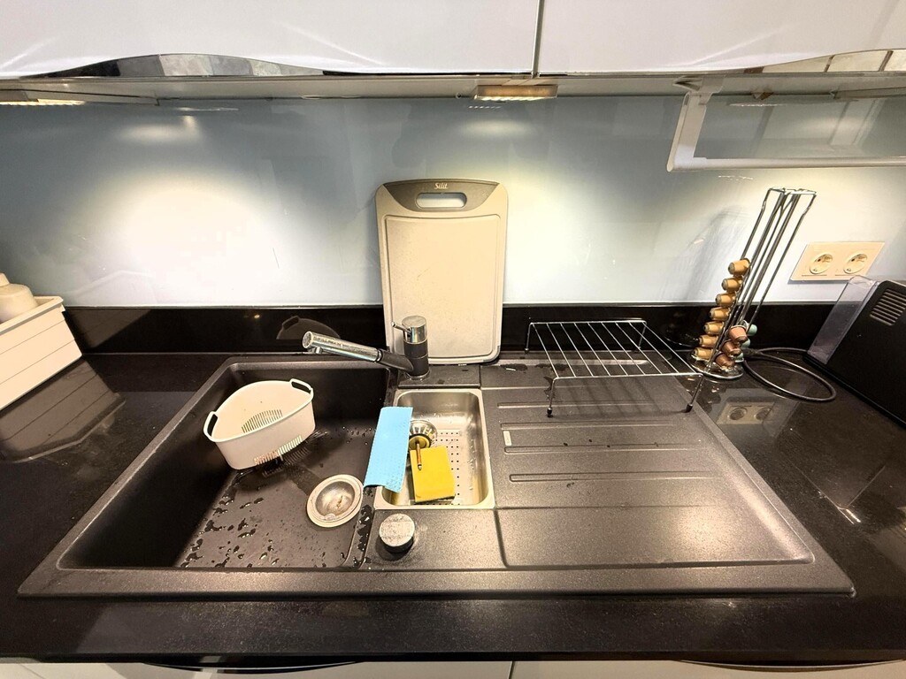 Wohnzimmer/Küchendetail