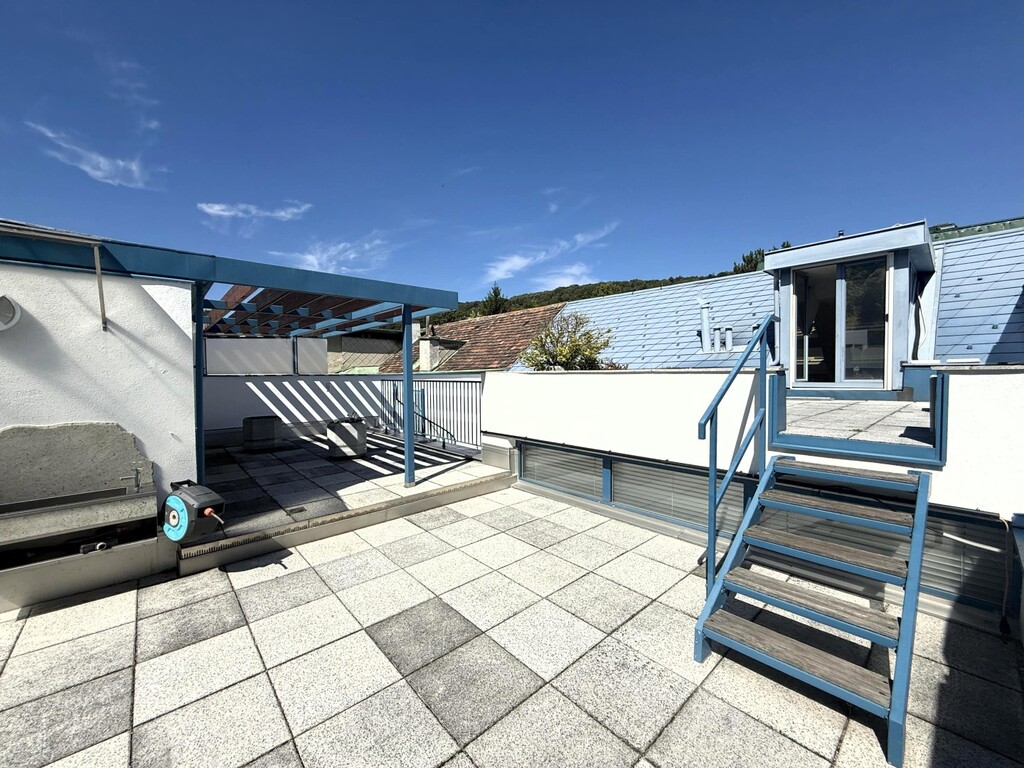 DG-Terrasse mit angrenzendem Spa