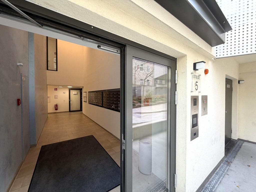 Eingang Wohnhausanlage