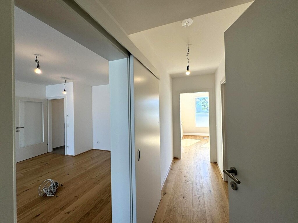 Flur/Blick ins Wohnzimmer