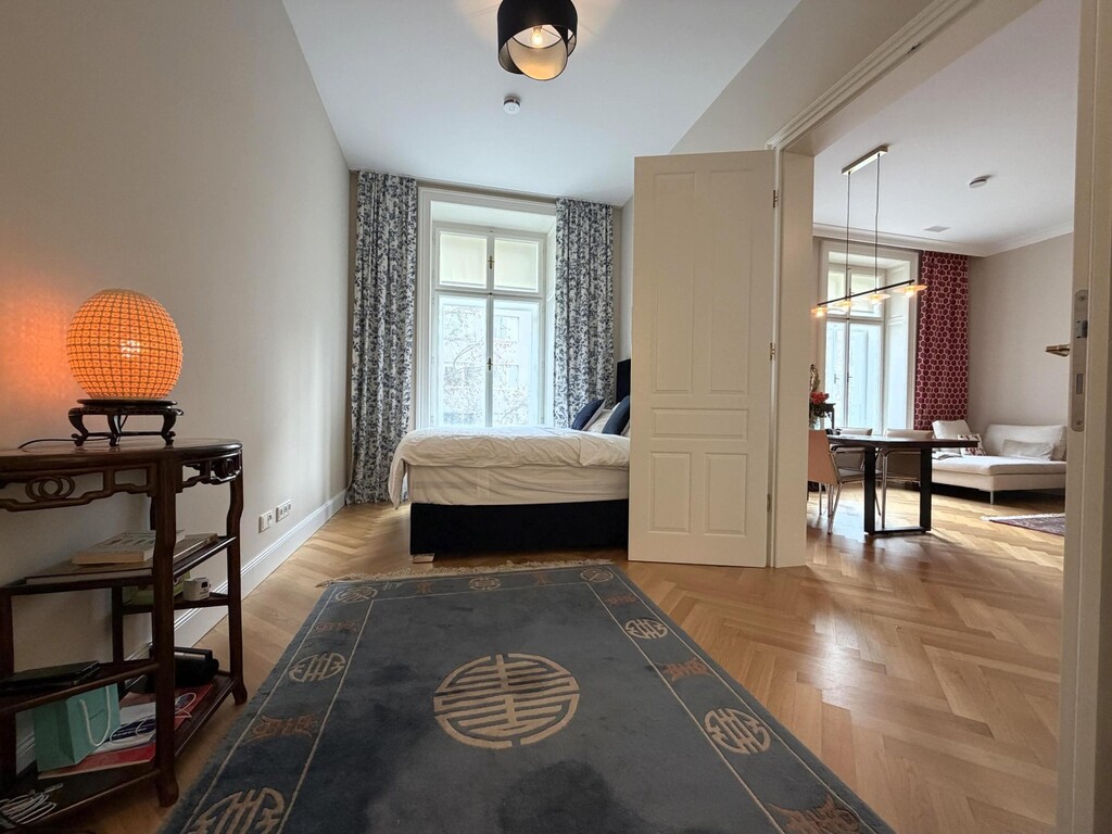 Schlafzimmer mit Bad en Suite