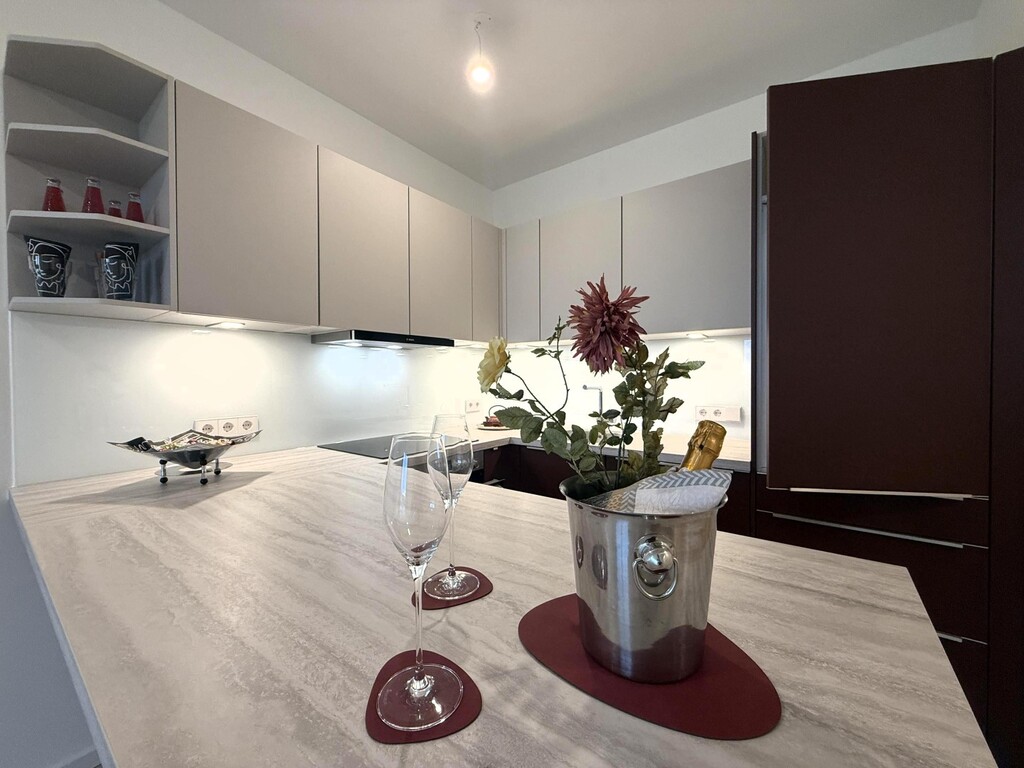 Küche mit Siemensgeräte