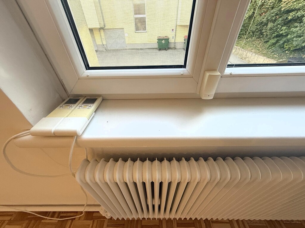 Wohnzimmerdetail/Insektengitter, Rolläden, Alarm