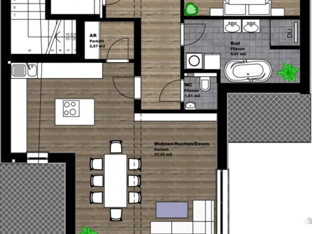 Plan Penthouse
