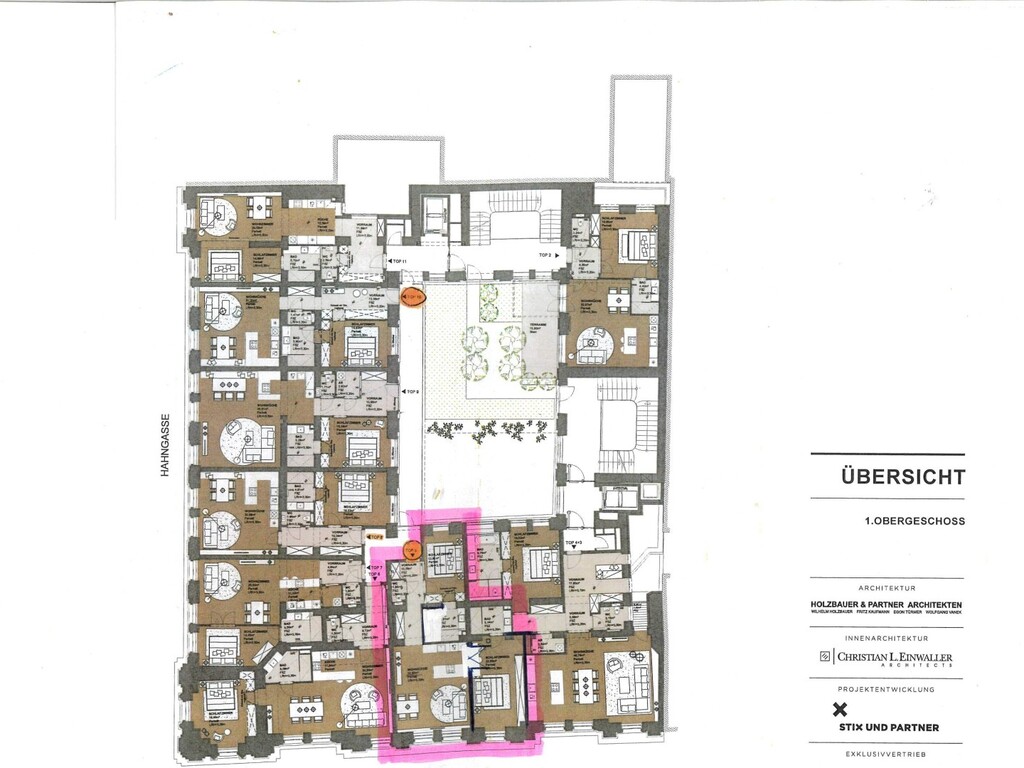 Geschossplan Internet