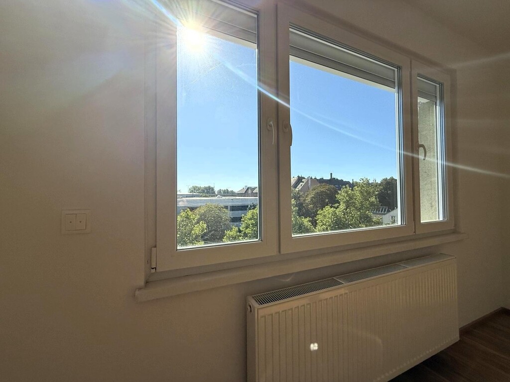 Blick aus dem Wohnzimmer