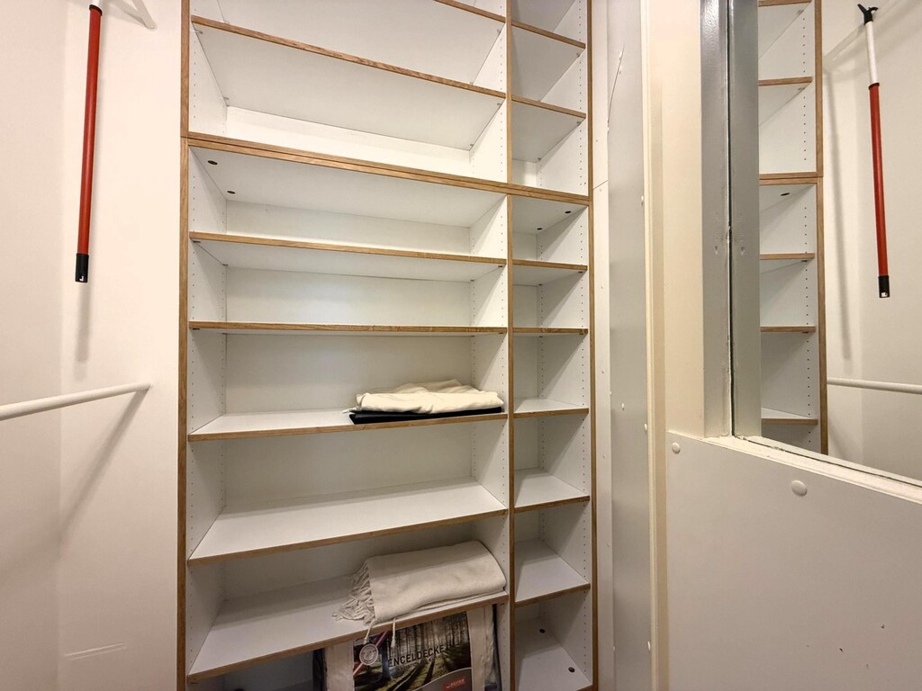 begehbare Garderobe