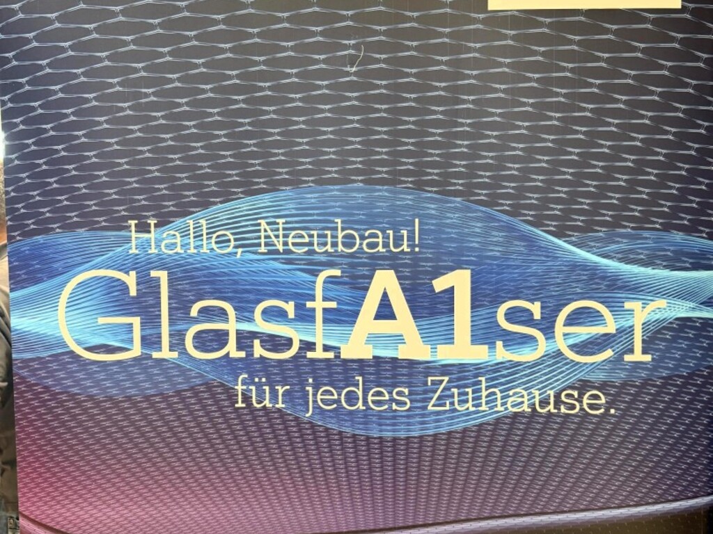 GlasfA1ser im Wohnhaus