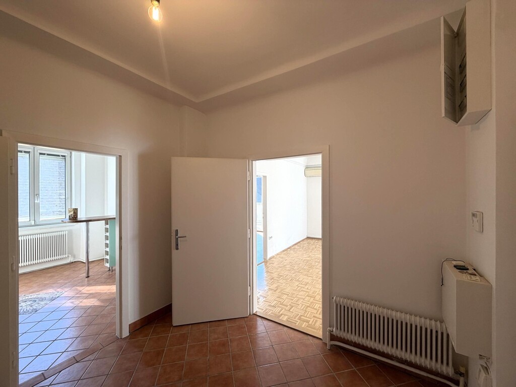 Wohnungseingang/Zugang Küche + Wohnzimmer