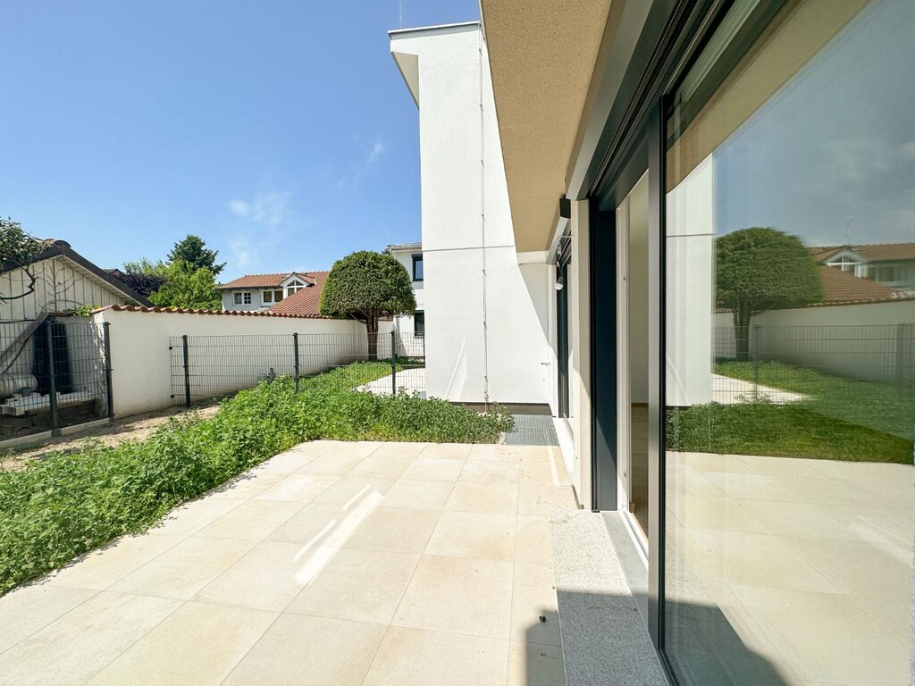 Terrasse-Garten-Perspektive