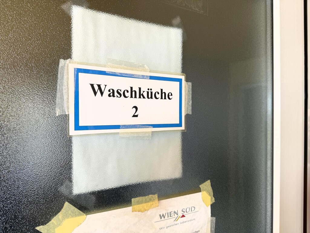 gemeinschaftliche Waschküchen